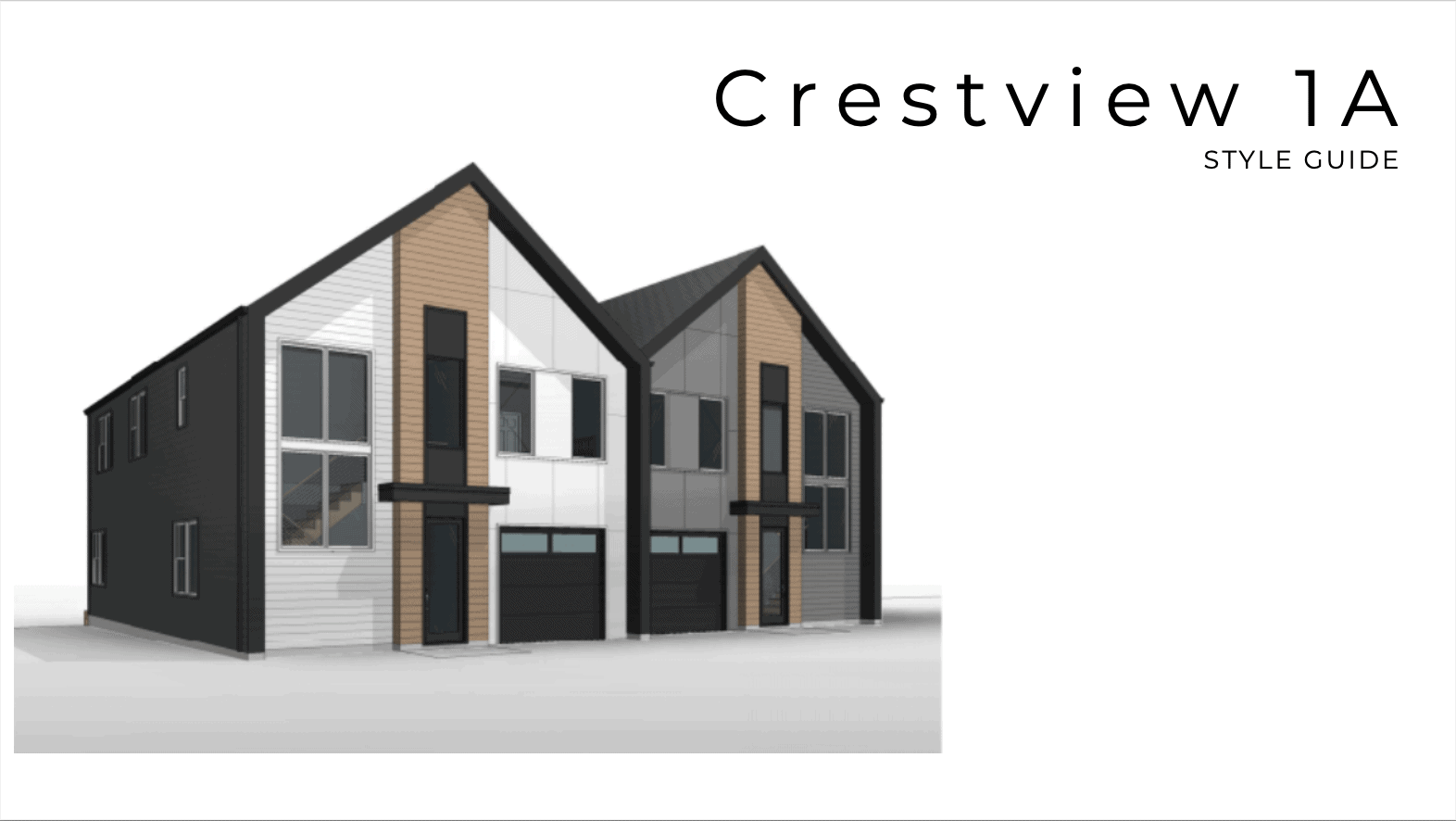 Crestview Lot 1A Style Guide